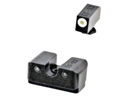 TruGlo Tritium Pro Glock High Sight Set, White