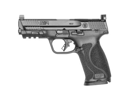 Smith & Wesson M&P9 M2.0 NTS 9mm 4.25" Black Pistol - 17rds, Advanced Design for Optimal Shooting Experience - 13614