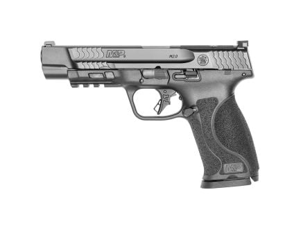 Smith & Wesson M&P9 M2.0 NTS 9mm 5" 17rds Pistol, Black - High-Capacity, Reliable Performance for Law Enforcement and Personal Defense - 13619