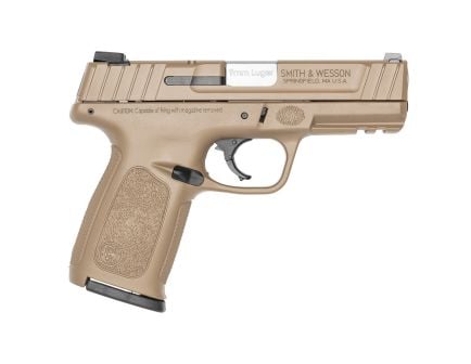 Smith & Wesson SD9 VE 9mm 4" High-Capacity Pistol 16rds, Flat Dark Earth - Versatile and Durable - 13655