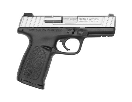 Smith & Wesson SD9 VE 9mm 4" High-Capacity Pistol 16rds, Black - High-Performance - 13923