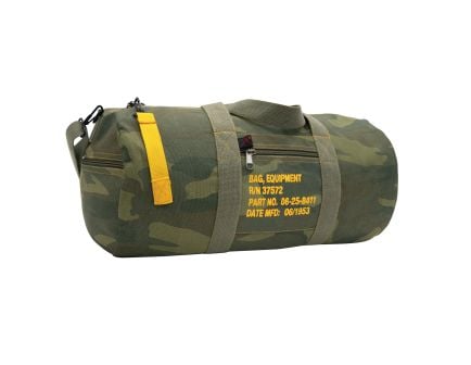 Rothco Canvas Equipment Bag - Woodland Camo, 24 In