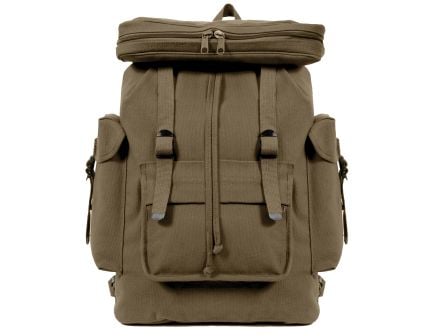 Rothco Canvas European Style Rucksack - Olive Drab