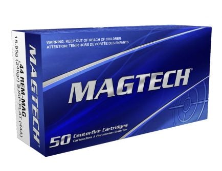 Magtech 44 Magnum 240gr SJSP FP Ammunition 50rds - 44A