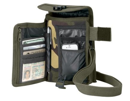 Rothco Canvas Travel Portfolio Bag - Woodland Camo