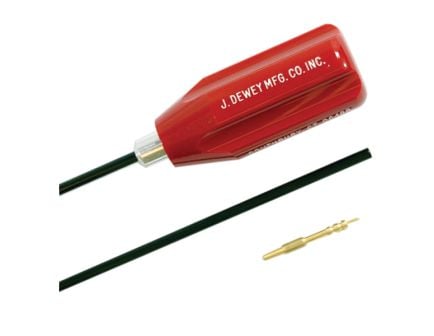 J Dewey Rods #5-40 Female 32" .20 Cal Cleaning Rod