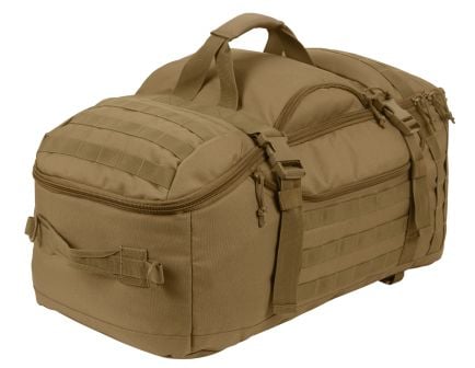 Rothco 3-In-1 Convertible Mission Bag - Coyote Brown