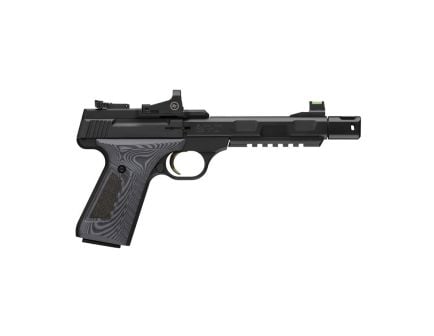 Browning Buck Mark Contour Pro Red-Dot .22LR 5.90" 10rds Pistol, Black - 051596490