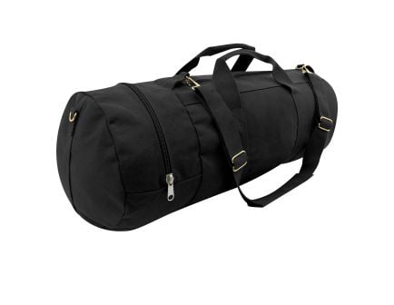 Rothco Canvas Double-Ender Sports Bag - Black