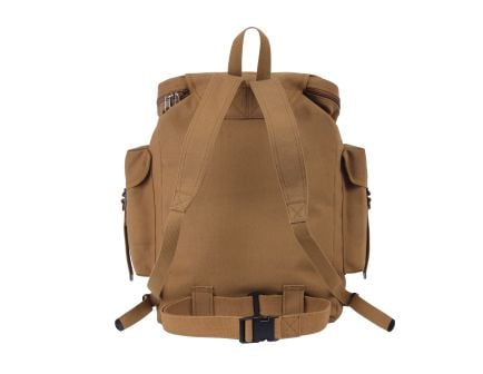 Rothco Canvas European Style Rucksack - Coyote Brown