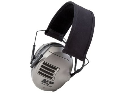 SMITH & WESSON M&P Alpha 23 dB Electronic Earmuff, Black/Gray - 110041