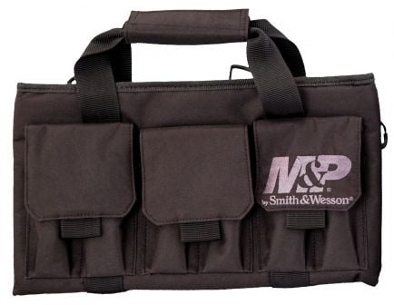 Smith & Wesson M&P Pro Tac Single Handgun Case, Smooth Black - 110028