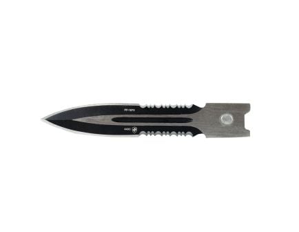 Templar Knife Come and Take It Folding Knife Dagger Serrated, Black