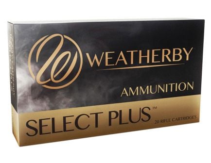 Weatherby Select Plus 7mm Weatherby Mag 140 grain Barnes TTSX Rifle Ammo, 20/Box - B7MM140TTSX