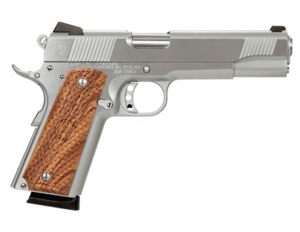 American Classic II 1911 9mm Pistol, Chrome w/ Hardwood Grips - AC9G2C