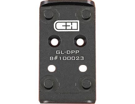 C&H Precision Optic Plate - Glock MOS TO LEU DPP- GL-DPP