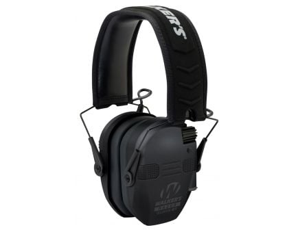 Walkers Game Ear Razor Slim 23 dB Electronic Quad Muff, Black - GWPRSEQMBT