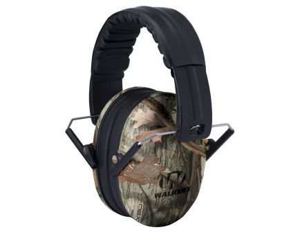 Walkers Game Ear 23 dB Over the Head Folding Muff, Camo - GWPFKDMCAMO