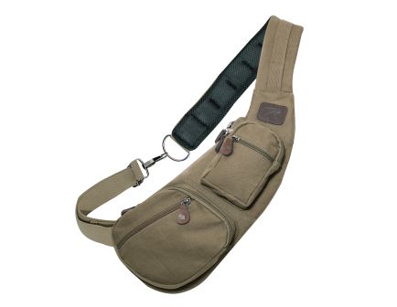 Rothco Crossbody Canvas Sling Bag - Vintage Olive Drab