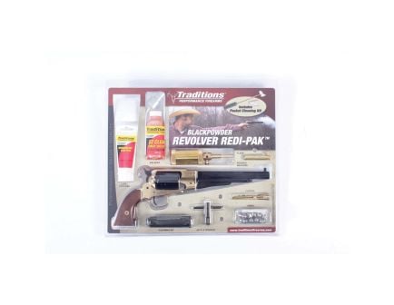 Traditions Performance Firearms 1858 Army Black Powder .44 Cal Revolver Redi-Pak 8" 6rds, Walnut