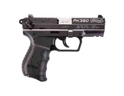 Walther PK380 .380 ACP 3.66" 8rds, Black