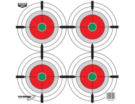 Birchwood Casey Eze-Scorer Multi-Bullseye Target, Pack of 100