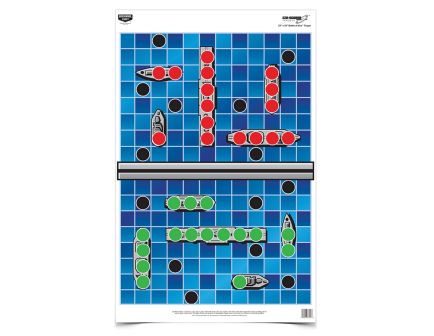 Birchwood Casey Eze-Scorer Battle at Sea Target, Pack of 100