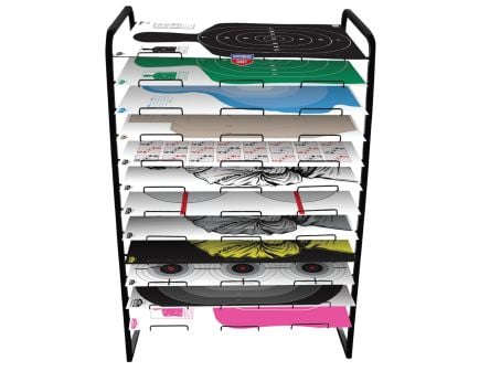 Birchwood Casey Empty 12-Shelf Target Display Rack