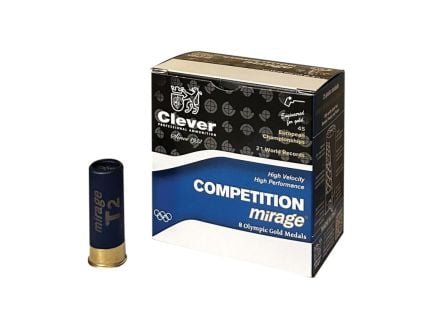 Clever Mirage Competition T2 12 Gauge 2-3/4" #8 1 Ounce 250rds Case