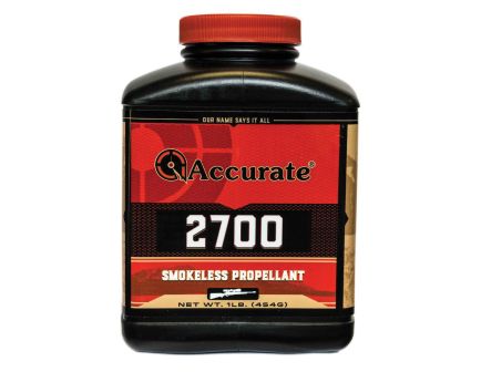 Accurate Powder 2700 .22-250 Remington Rifle Smokeless Powder, 1 lb