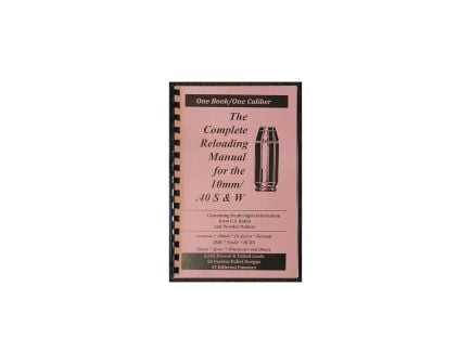 Loadbooks USA 10mm/.40 S&W Complete Reloading Book Manual