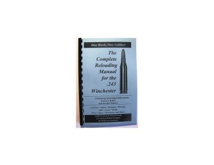 Loadbooks USA .243 Winchester Complete Reloading Book Manual