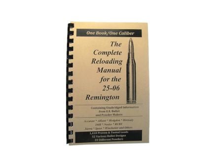 Loadbooks USA .25-06 Remington Complete Reloading Book Manual