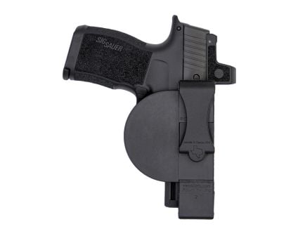 Versacarry Zerobulk Glock G19/G25/G32 IWB Holster Ambidextrous Polymer, Black