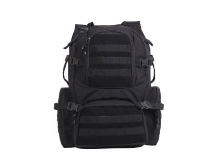 Rothco Multi-Chamber Molle Assault Pack - Black