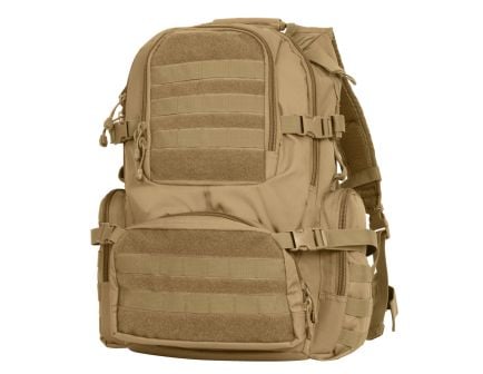 Rothco Multi-Chamber Molle Assault Pack - Coyote Brown