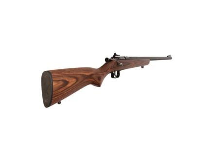 Keystone Sporting Arms Single Shot Laminate .22LR Bolt Action Rifle, Brown - KSA2255
