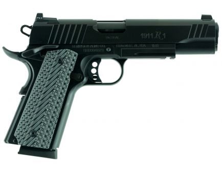 Remington 1911 R1 Tactical Double Stack Threaded 45 ACP 8+1 Round Pistol, Black PVD