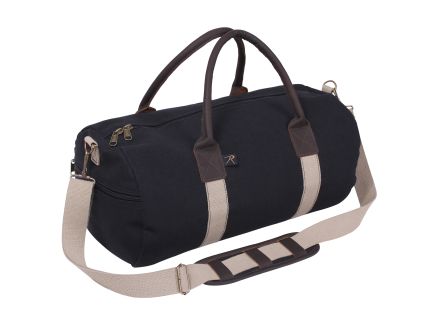 Rothco Canvas Leather Gym Duffle Bag