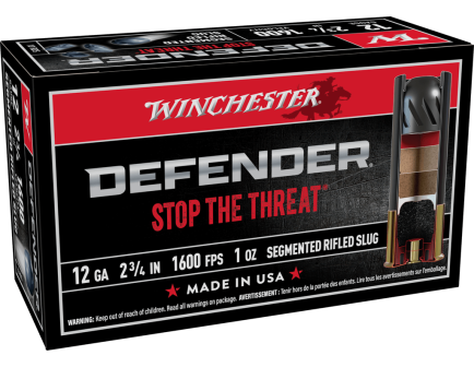 Winchester 12ga 2.75 1oz Segmented Slug Ammunition 10rds - S12PDX1S