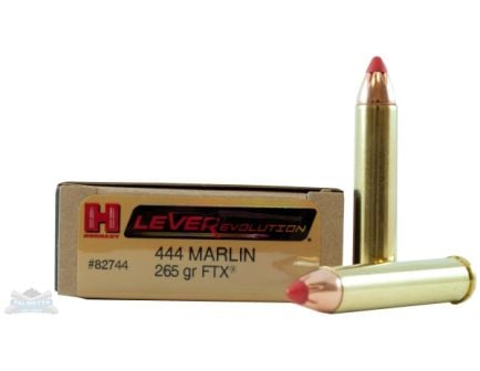 Hornady 444 Marlin 265gr FTX LeverEvolution Ammunition 20rds - 82744