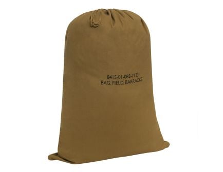 Rothco Canvas Barracks Bag - Coyote Brown, 30 X 40