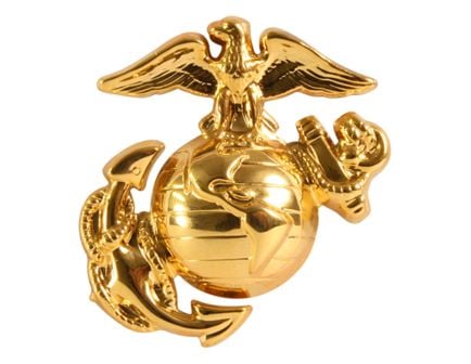 Rothco U.S.M.C. Cap Pin - Gold