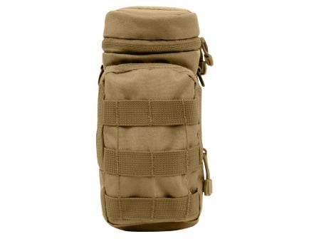 Rothco Molle Compatible Water Bottle Pouch - Coyote Brown