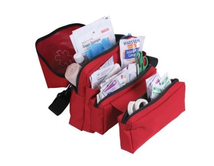 Rothco Ems Medical Field Pouch - Red