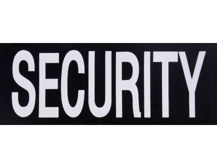 Rothco Security Patch With Hook Back - Large