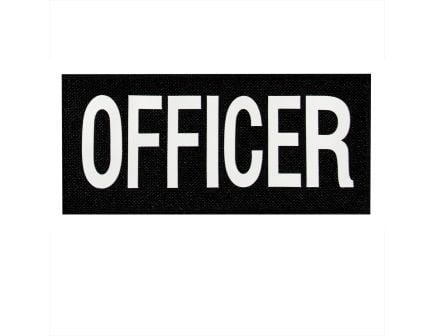 Rothco Officer Patch With Hook Back - Large