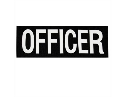 Rothco Officer Patch With Hook Back - Small