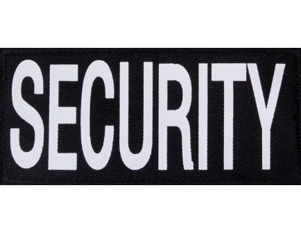 Rothco Security Patch With Hook Back - Small