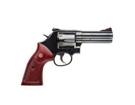 Smith & Wesson Model 586 4" Barrel Large .357 Mag/.38 S&W Spl +P Revolver, Blue - 150909